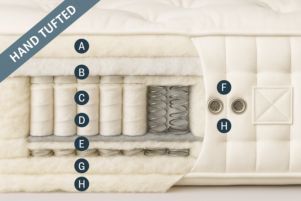 Organic Ultra 6000 Pocket Spring Mattress